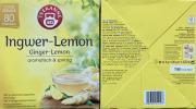 Teekanne Ingwer - Lemon   80 Teebeutel